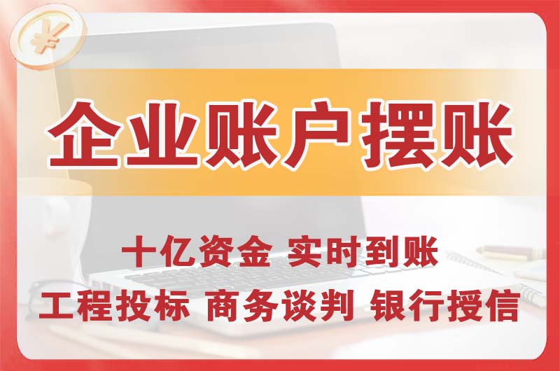 绍兴企业账户摆账